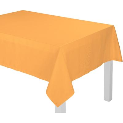 Tischdecke ADAM "Uni Collection" Gr. 9, gelb, B:145cm L:250cm, Bio-Baumwolle, Tischdecken Image