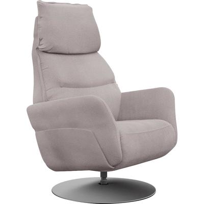 Relaxsessel ALINA "Thimo", grau (mittelgrau xbo 19), B:84cm H:117cm T:90cm, Struktur fein XBO (100% Polyester), Sessel, in Größe L, Liegefläche 185cm, verstellbar, optional mit Aufstehhilfe Image