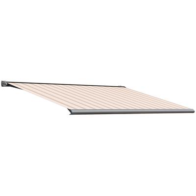 Kassettenmarkise WISMAR "S-Compact", bunt (beige, hellbraun), B:350cm H:19cm, Polyacryl, Markisen Image