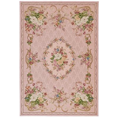 Teppich HEINE HOME Gr. 1, rosa (rose), B:60cm H:4mm L:90cm, Baumwolle, Polyester, Kunstfaser, Kunstfaser, Polypropylen, Teppiche Image