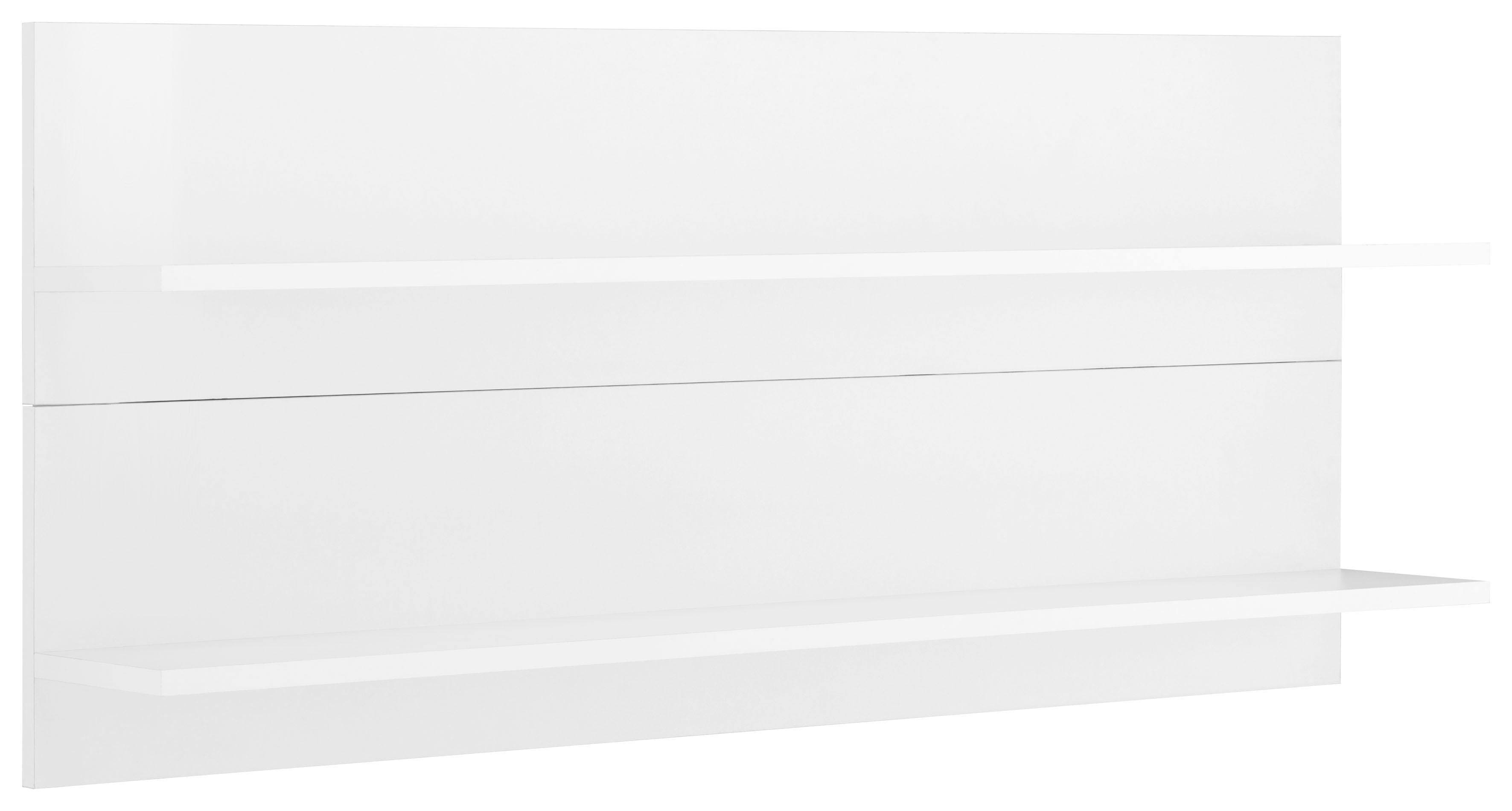 Hängeregal KOCHSTATION "KS-Tulsa", weiß, B:110cm H:48cm T:18cm, Regale, Hängeregal, 110 cm breit, 2 Ablagen Image