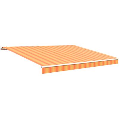 Gelenkarmmarkise WISMAR "Classic", orange (orange, gelb), B:600cm H:25cm, Polyacryl, Markisen Image