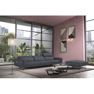 3-Sitzer EGOITALIANO "Gloria, super bequem, hochwertige Verarbeitung, edles Design, Megasofa", grau (charcoal), B:327cm H:96cm T:109cm, Sofas, beidseitig verstellbare Rückenelemente, mit Designmetallfüßen Image
