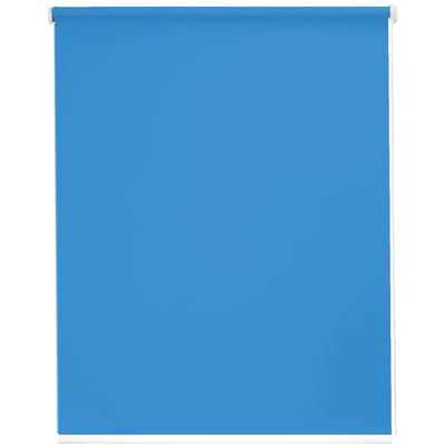 Seitenzugrollo SUNLINES "Young Style Blackout", blau (blau, weiß), B:162cm H:180cm, Polyester, Aluminium, Kunststoff, Rollos Image