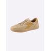 Sneaker ANDREA CONTI, Damen, Gr. 36, braun (camel, gelb), Leder, Rindsleder, Glattleder, modisch, Schuhe