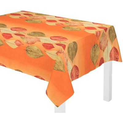 Tischdecke WIRTH "MAREK" Gr. 3, orange (terrakotta), B:130cm L:160cm, Polyester, Tischdecken Image