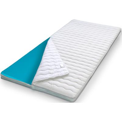 Topper STENDEBACH "Softtop Silver+ G-Cozy", weiß, B:200cm H:8cm L:220cm, Gelschaum, Topper Image