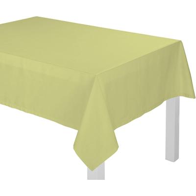 Tischdecke ADAM "Uni Collection Light" Gr. 7, grün (hellgrün), B:145cm L:220cm, Baumwolle, Tischdecken Image