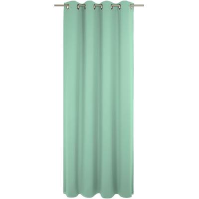 Vorhang WIRTH "Newbury" Gr. 2, grün (mint), B:130cm H:175cm, Jacquard, Baumwolle, Polyester, Gardinen Image