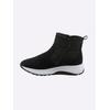Stiefelette CAPRICE, Damen, Gr. 42, schwarz, Leder, Textil, sportlich, Schuhe