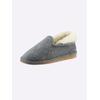 Hausschuh CLASSIC, Damen, Gr. 40, grau (hellgrau, meliert), Filz, Basic, Schuhe