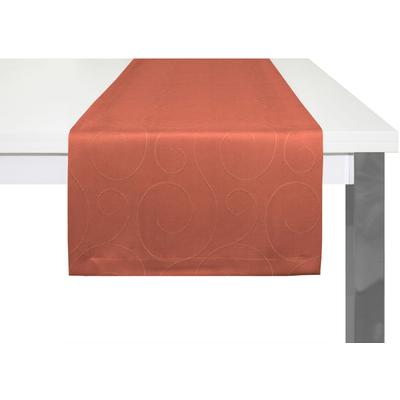 Tischläufer WIRTH "Neufahrn" Gr. 1, orange (terrakotta), B:40cm L:150cm, Kunstfaser, Tischdecken Image