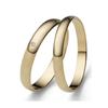 Trauring FIRETTI "Schmuck Geschenk Gold 375 Hochzeit Ehering "LIEBE"" Gr. 52, gold (gelbgoldfarben), Fingerringe, 52, 0,005 ct SI = kleine Einschlüsse mit Brillant, Gelbgold 585, 3,0mm, Made in Germany, wahlweise mit oder ohne Brillant