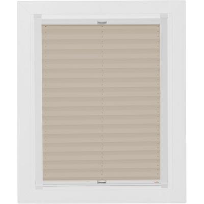 Dachfensterplissee SUNLINES "Young Style Energy Saving", beige (sand, weiß), B:117,40cm H:136,10cm, Obermaterial: 100% Polyester, Plissees, mit Energiespareffekt, mit Führungsschienen Image