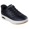 Slip-On Sneaker SKECHERS "UNO CTL-UNO DURABUCK SLIP IN", Herren, Gr. 40, schwarz, Lederimitat, casual, Schuhe, Retro Sneaker, Slipper mit Luftkissendämpfung