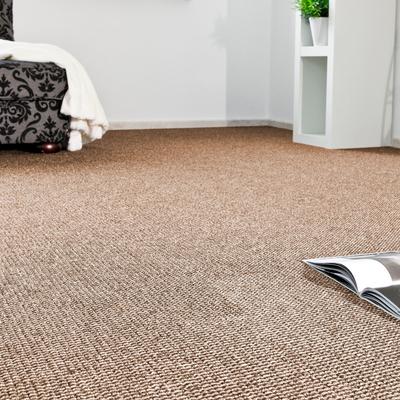 Teppichboden ANDIAMO "Patras, Strukturschlinge, Made in Netherlands", braun, B:500cm H:8,5mm L:1200cm, Kunstfaser, Teppiche, meliert, Breite 400 cm oder 500 cm, strapazierfähig & robust Image