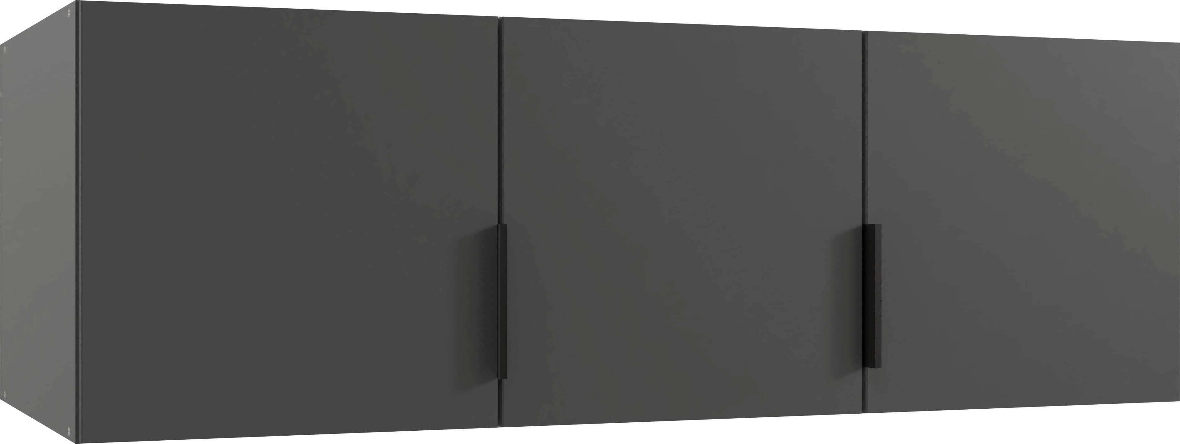 Schrankaufsatz WIMEX "Modena", grau (graphit), B:120cm H:40cm T:54cm, Spanplatte, Möbelaufsätze, Aufsatzschrank Image