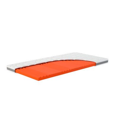 Topper HN8 SCHLAFSYSTEME "Top Dynamic C", weiß, B:180cm H:7cm L:200cm, Komfortschaum, Topper Image