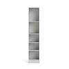 Bücherregal INOSIGN "Basic Regal, Büroregal", weiß, B:40,6cm H:203,2cm T:26,8cm, Spanplatte, Regale, Standregal in verschiedenen Größen und Farben erhältlich