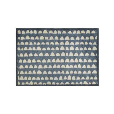 Fußmatte, grau (grau, ecru), B:60cm H:8mm L:85cm, Baumwolle, Viskose, Teppiche Image