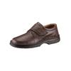Klettschuh HELIX, Herren, Gr. 47, braun, Glattleder, sportlich, Schuhe