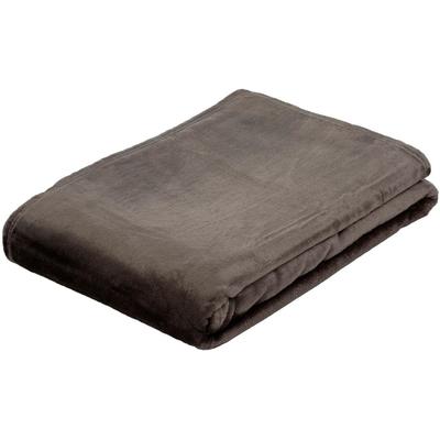 Wohndecke GÖZZE "Memphis", braun, B:180cm L:220cm, Wohndecken, in tollen Unifarben, Kuscheldecke Image