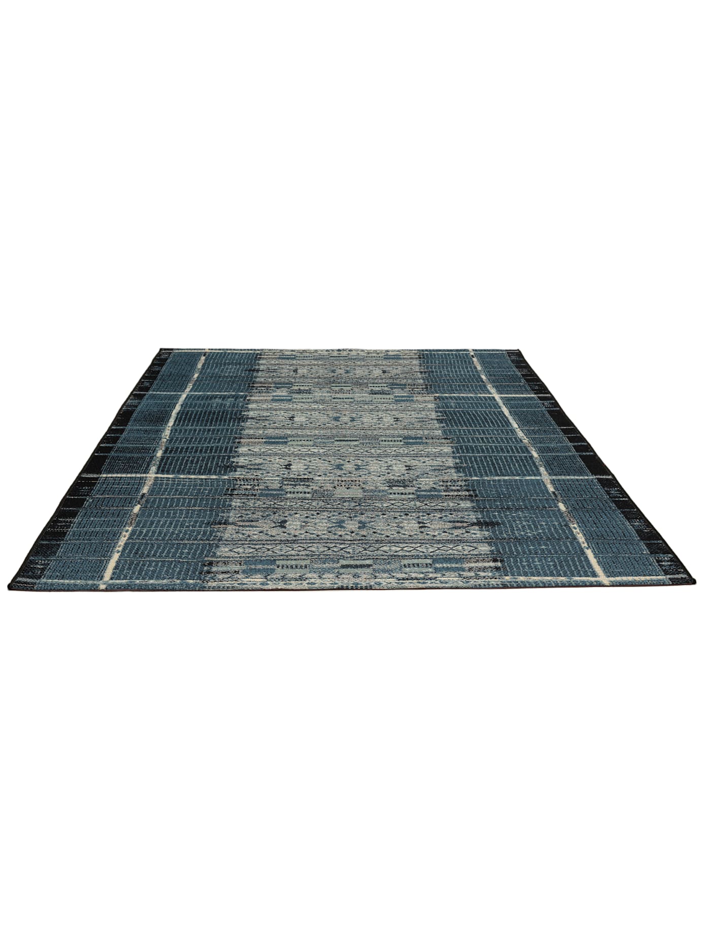 Teppich HEINE HOME Gr. 4, blau, B:160cm H:5mm L:235cm, Kunstfaser, Polyester, Polypropylen, Teppiche Image