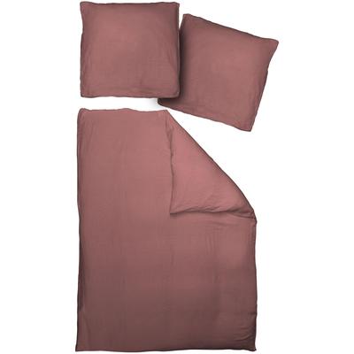 Bettwäsche ADAM "Uni Collection", rot (kirsche), B/L: 135cm x 200cm, , Renforcé, B/L: 80cm x 80cm, Renforcu00e9, Obermaterial: 100% Baumwolle, Bettwäsche, im Uni Design Image