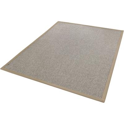 Teppichboden DEKOWE "Naturino RipsS2 Spezial", beige (natur), B:180cm H:8mm L:200cm, Kunstfaser, Teppiche, Flachgewebe, meliert, Sisal-Optik, In- und Outdoor geeignet Image