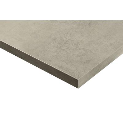 Arbeitsplatte KOCHSTATION "KS-Scafa", grau (beton hell), B:30cm H:4cm T:60cm, Holzwerkstoff, Tischplatten, in verschiedenen Breiten, Stärke 4 cm Image