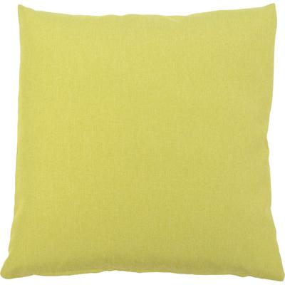 Dekokissen GÖZZE "Milano", grün (hellgrün, unifarben), B:50cm L:50cm, Polyester, Dekokissen_Sitzkissen_Kissenhüllen, mit Reißverschluss, Kissenhüle ohne Füllung, 2 Stück Image