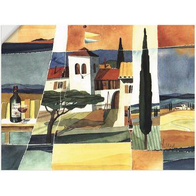 Wandbild ARTLAND "Italien", bunt (farbe bild(er): bunt), B:40cm H:30cm, Dekorfolie, Bilder, als Leinwandbild, Poster, Wandaufkleber in verschied. Größen Image
