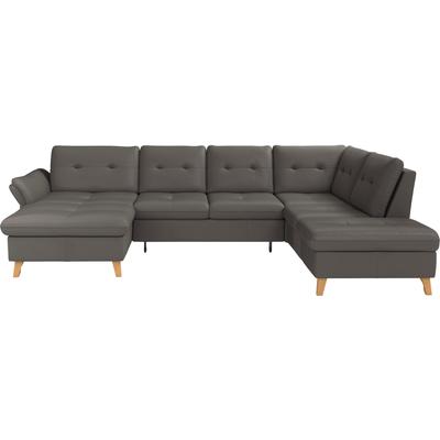 Wohnlandschaft SIT & MORE "Göteborg", braun (mocca), B:327cm H:90cm T:226cm, Sofas, inkl. Sitztiefenverstellung, wahlweise mit Bettfunktion & Bettkasten Image