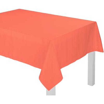 Tischdecke ADAM "Uni Collection Light" Gr. 4, orange, Ø:145cm, Baumwolle, Tischdecken Image