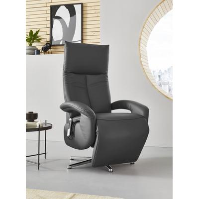 TV-Sessel SIT & MORE "Tycoon mit Kopfteilverstellung und 360 Drehfunktion", schwarz, B:74cm H:112cm T:82cm, Sessel, wahlweise manuell oder elektrischer Funktion, auch mit Akku (kabellos) Image