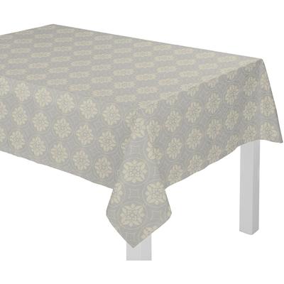 Tischdecke ADAM "Romantic Puligny Light" Gr. 7, grau (hellgrau), B:145cm L:220cm, Baumwolle, Tischdecken Image