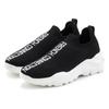 Sneaker FRENCH CONNECTION, Damen, Gr. 43, schwarz, Obermaterial: 100% Textilmaterial. Futter: 100% Textilmaterial. Decksohle: 100% Textilmaterial. Laufsohle: 100% Synthetik, unifarben mit Farbeinsatz, sportlich, Schuhe, Slipper, Halbschuh,...