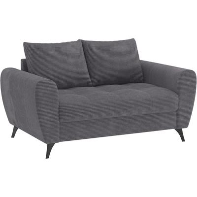 2-Sitzer MR. COUCH "Blackburn II", grau (stripes 8629 stone), B:160cm H:71cm T:90cm, Stripes (92% Polyester / 8% Nylon), Sofas, Mit Kaltschaumpolsterung bis 140 kg belastbar Image
