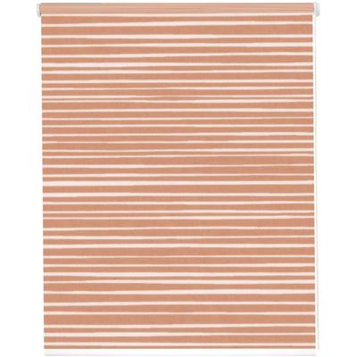 Seitenzugrollo SUNLINES "StartUp Style Stripes", rot (rot, weiß), B:102cm H:180cm, Polyester, Aluminium, Kunststoff, Rollos Image
