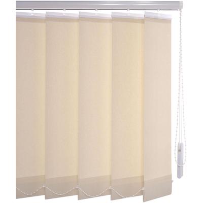 Lamellenvorhang LIEDECO "Vertikalanlage 89 mm" Gr. 13, beige (creme), B:220cm H:250cm, Jalousien Image