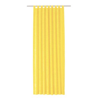 Vorhang WIRTH "Trondheim 234 g/m²" Gr. 7, gelb, B:132cm H:255cm, Chenille, Polyacryl, Gardinen Image