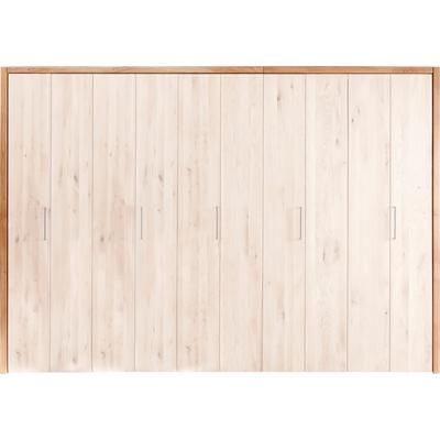Passepartout HOME AFFAIRE "Chamara", beige (natur), B:316cm H:221cm T:5cm, Massivholz, Schränke, Passepartout Schrank-Passepartout Schrank-Zubehör, aus massivem Eichenholz, in verschiedenen Breiten erhältlich Image