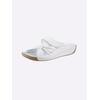 Pantolette ANDREA CONTI, Damen, Gr. 36, weiß, Glattleder, modisch, Schuhe