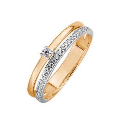 Fingerring LADY Gr. 19, gold (gelbgold 375), Fingerringe, Damen, 19, Metall-Gold, Metall, Gold Image