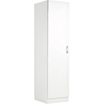 Seitenschrank WIHO KÜCHEN "Flexi", weiß (front: weiß glanz, korpus: weiß), B:50cm H:200cm T:57cm, Schränke Image