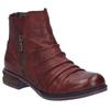Stiefelette JOSEF SEIBEL "Kate 18", Damen, Gr. 37, rot (bordeaux), Leder, modisch, Schuhe, Stiefelette, Boots, Kurzstiefel mit modischem Blockabsatz