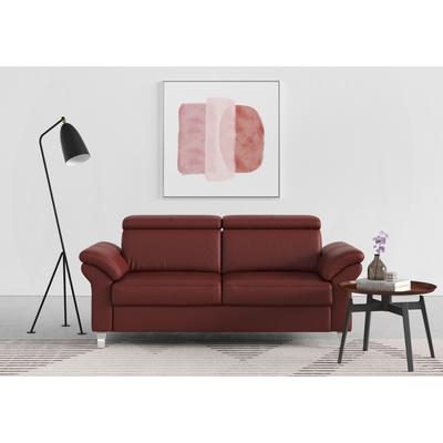 2,5-Sitzer SIT & MORE "Arngast", rot (merlot), B:186cm H:84cm T:93cm, Sofas, inklusive Federkern und Kopfteilverstellung Image