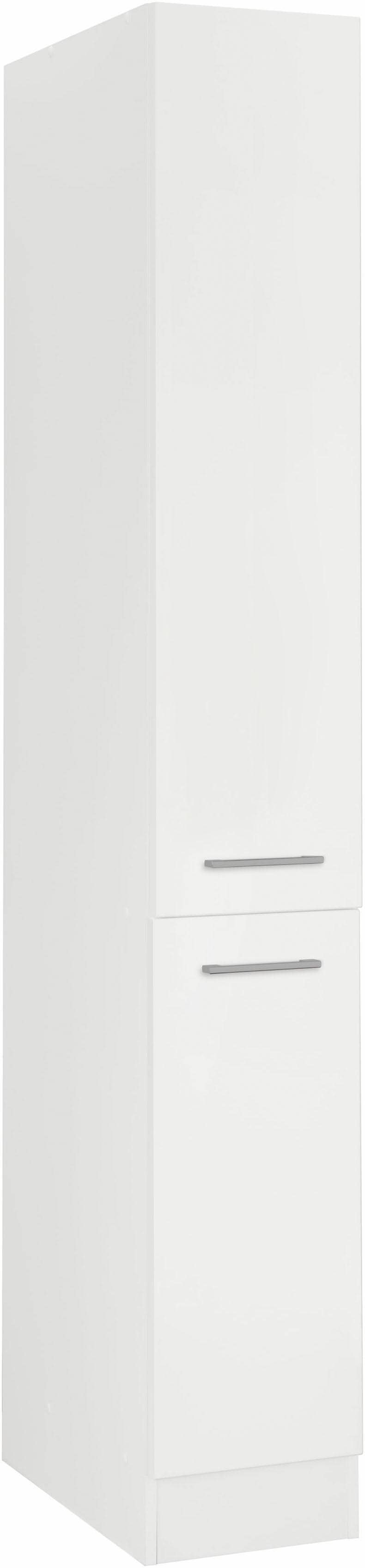 Apothekerschrank KOCHSTATION "KS-Utah", weiß (weiß matt), B:30cm H:200cm T:60cm, Schränke Image