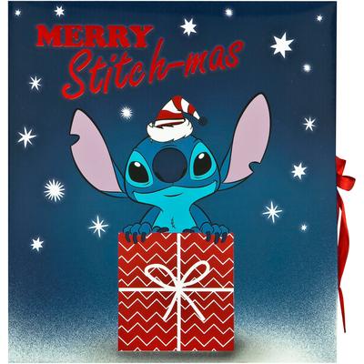 Spielzeug-Adventskalender UNDERCOVER "Teens Lilo & Stitch", blau (bunt), Adventskalender, KinderB:27cm H:29,5cm T:6,2cm, Kunststoff, B:27cm H:29,5cm T:6,2cm Image
