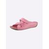 Pantolette ANDREA CONTI, Damen, Gr. 42, rosa (altrosa), Glattleder, modisch, Schuhe